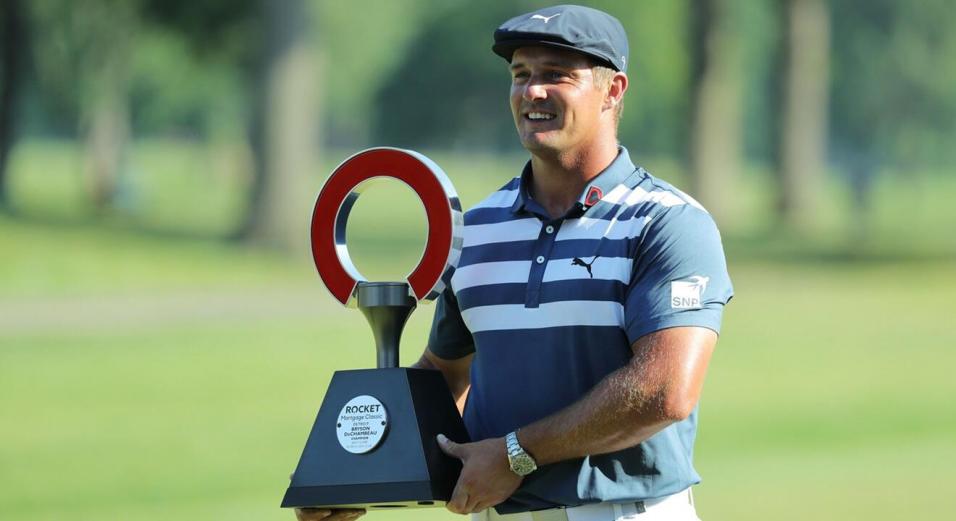 Golfer Bryson DeChambeau
